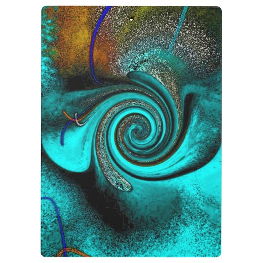 Clip-Board "Acrobatic Aquatics" Klemmbrett (Rückseite)