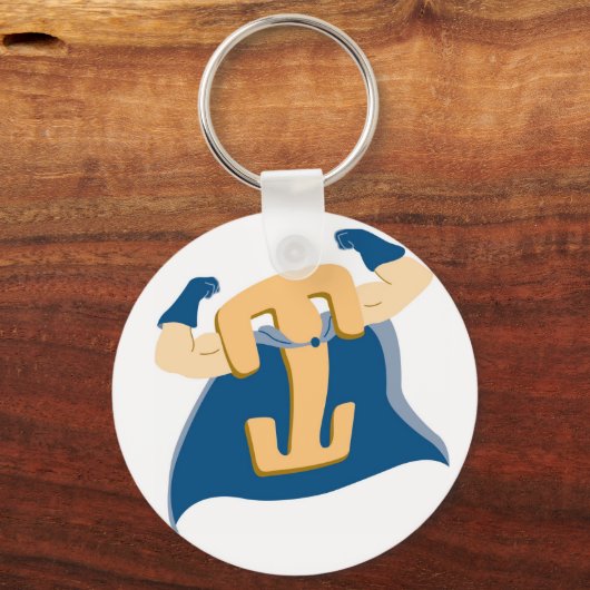 Clip Man Schlüsselanhänger (Vorderseite)