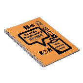 Clipart Choose Color2 Custom Retirement Guest Book Notizblock (Rechte Seite)