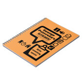 Clipart Choose Color2 Custom Retirement Guest Book Notizblock (Linke Seite)