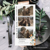 Clipart Foto Strip Save the Date Einladung