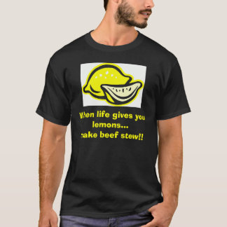 clipart Zitrone, wenn das Leben Ihnen Zitronen… T-Shirt
