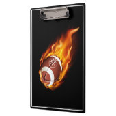 Clipboard-Flaming-Fußball Klemmbrett (Links)