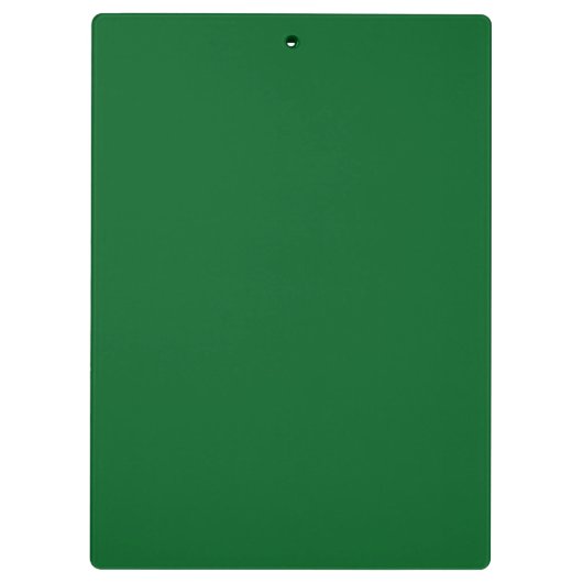 Clipboard - Forest Green (Personalized) Klemmbrett (Rückseite)