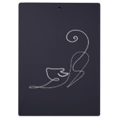 Clipboard für moderne Kunst | Schulbedarf Klemmbrett (Rückseite)