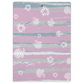 Clipboard – Gingham Orchard Klemmbrett (Rückseite)