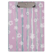 Clipboard – Gingham Orchard Klemmbrett (Vorderseite)