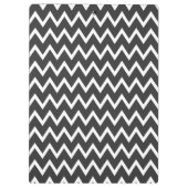 Clipboard im modernen geometrischen Stil Klemmbrett (Rückseite)