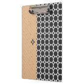 Clipboard im modernen geometrischen Stil Klemmbrett (Links)