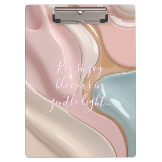 Clipboard in stylish graphic klemmbrett (Vorderseite)