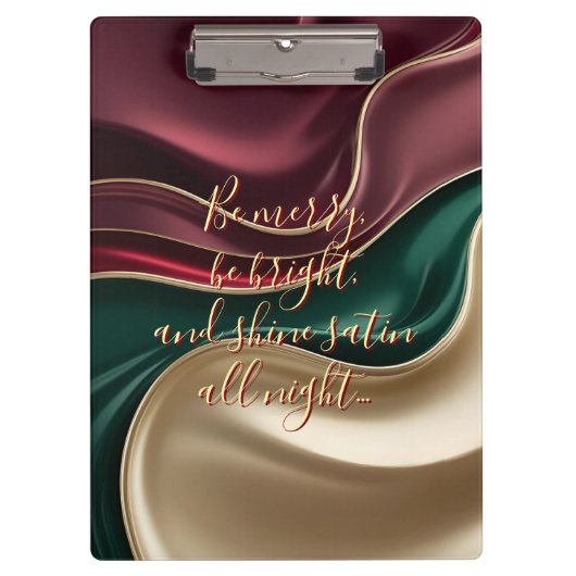 Clipboard in stylish graphic klemmbrett (Vorderseite)