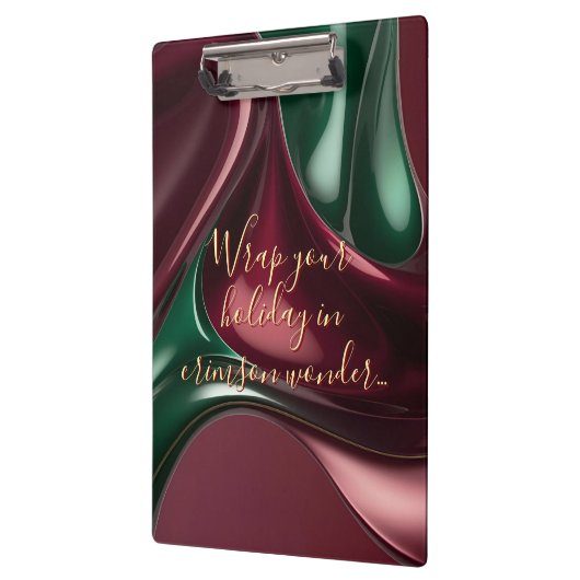 Clipboard in stylish graphic klemmbrett (Links)