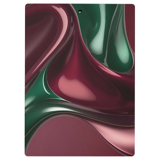 Clipboard in stylish graphic klemmbrett (Rückseite)