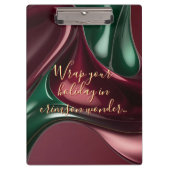 Clipboard in stylish graphic klemmbrett (Vorderseite)