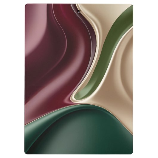 Clipboard in stylish graphic klemmbrett (Rückseite)