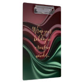 Clipboard in stylish graphic klemmbrett (Rechts)