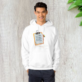 Clipboard Mens Hoodie