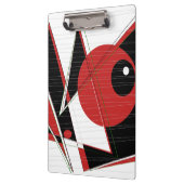Clipboard mit rotem Auge Klemmbrett (Links)