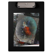 Clipboard Music Cello Klemmbrett (Vorderseite)