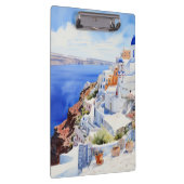 Clipboard Oia Santorini Klemmbrett (Rechts)