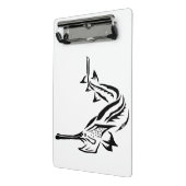 CLIPBOARD - PADDLEFISH TRIBAL & STURGEON POSTER MINI KLEMMBRETT (Gewinkelt2)
