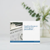 Clipboard Postcard Postkarte (Stehend Vorderseite)