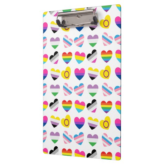 Clipboard Stolz Hearts Klemmbrett (Links)