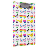 Clipboard Stolz Hearts Klemmbrett (Rechts)