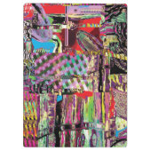 Clipboard – Urban Fractals Klemmbrett (Rückseite)