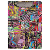 Clipboard – Urban Fractals Klemmbrett (Vorderseite)