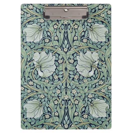 CLIPBOARD : WILLIAM MORRIS : "PIMPERNEL" KLEMMBRETT (Vorderseite)
