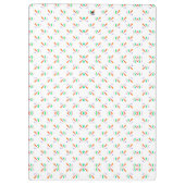 clipboard with a repeating pattern  klemmbrett (Rückseite)