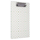 clipboard with a repeating pattern  klemmbrett (Rechts)