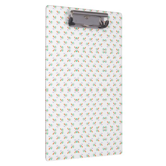 clipboard with a repeating pattern klemmbrett (Rechts)