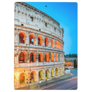 Clipboards Colosseum Rom Italien Klemmbrett