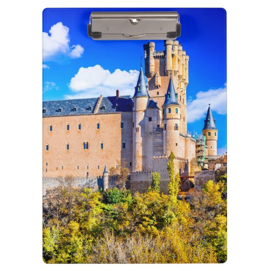 Clipboards Schloss Segovia Klemmbrett (Vorderseite)