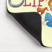 ClipClopClub Logo mousepad (Ecke)