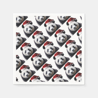 Clipped-Panda-Santa-2 Serviette