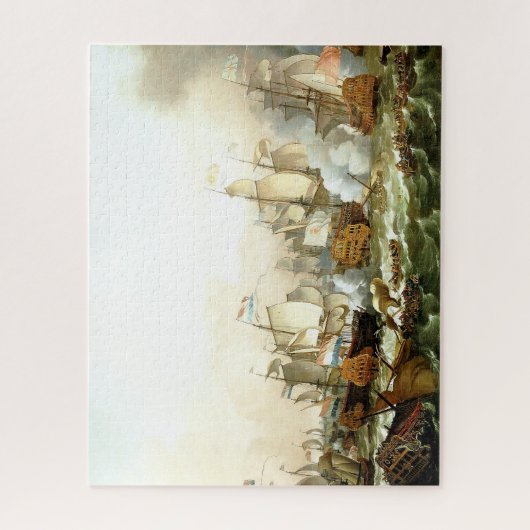 Clipper Battleships Schiffe Schlacht Ozean Puzzle (Vertikal)