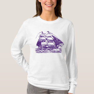 Clipper - Lila tief T-Shirt