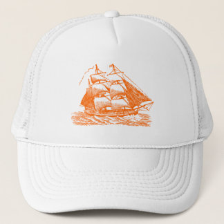 Clipper - Orange Truckerkappe