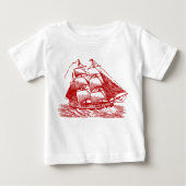 Clipper - Ruby Red Baby T-shirt (Vorderseite)