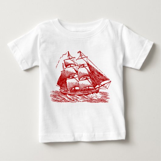 Clipper - Ruby Red Baby T-shirt (Vorderseite)