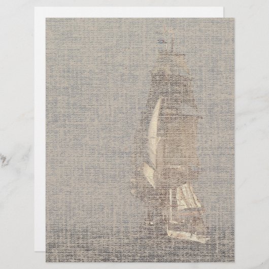 Clipper Segelschiff Letterhead (Vorne/Hinten)