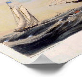 Clipper ship Adelaide Vintage Poster Reproduction (Ecke)