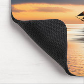 Clipper Ship auf Mondlicht Mousepad (Ecke)