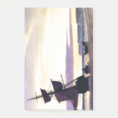 Clipper Ship Beach Sunset Bradford Post It Notes Post-it Klebezettel (Vorderseite)