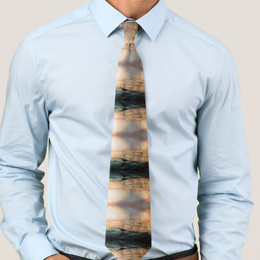 Clipper Ship Esther Roy 1898 Krawatte