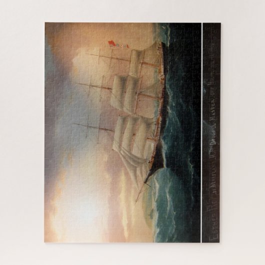 Clipper Ship Esther Roy 1898 Puzzle (Vertikal)