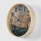 Clipper Ship Esther Roy 1898 Uhr (Winkel)